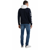 Replay Men's Technical Fleece Sweatshirt Blue