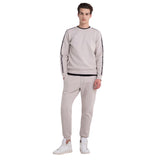 Crewneck Sweatshirt in Cotton Piqué