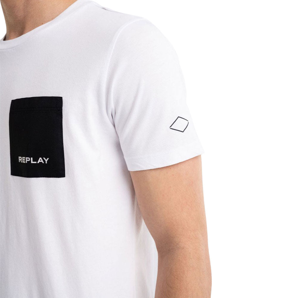 Jersey T-shirt With Biker Print