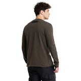 Long Sleeved T-shirt in Slub Jersey