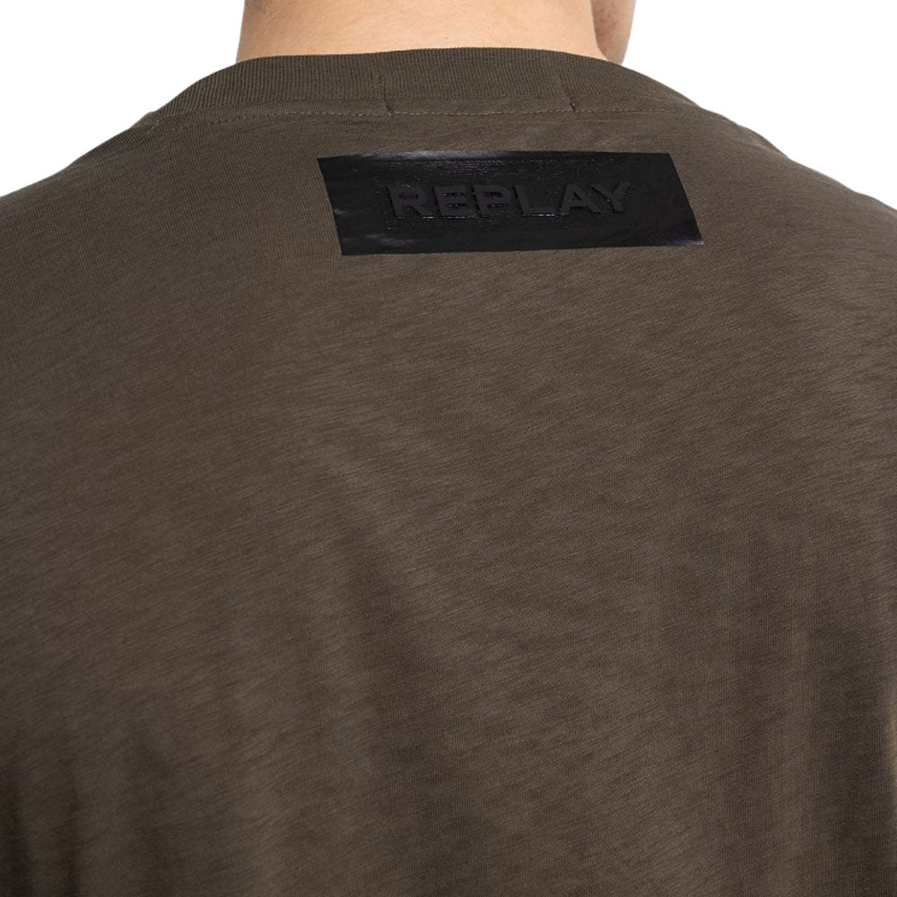 Long Sleeved T-shirt in Slub Jersey