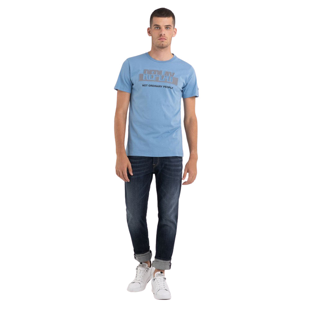 Jersey T-shirt With Graphic Print