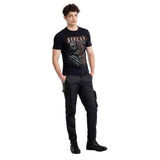 Crewneck T-shirt in Jersey