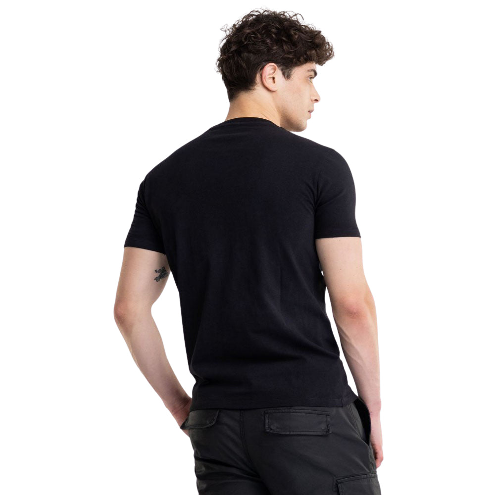 Crewneck T-shirt in Jersey