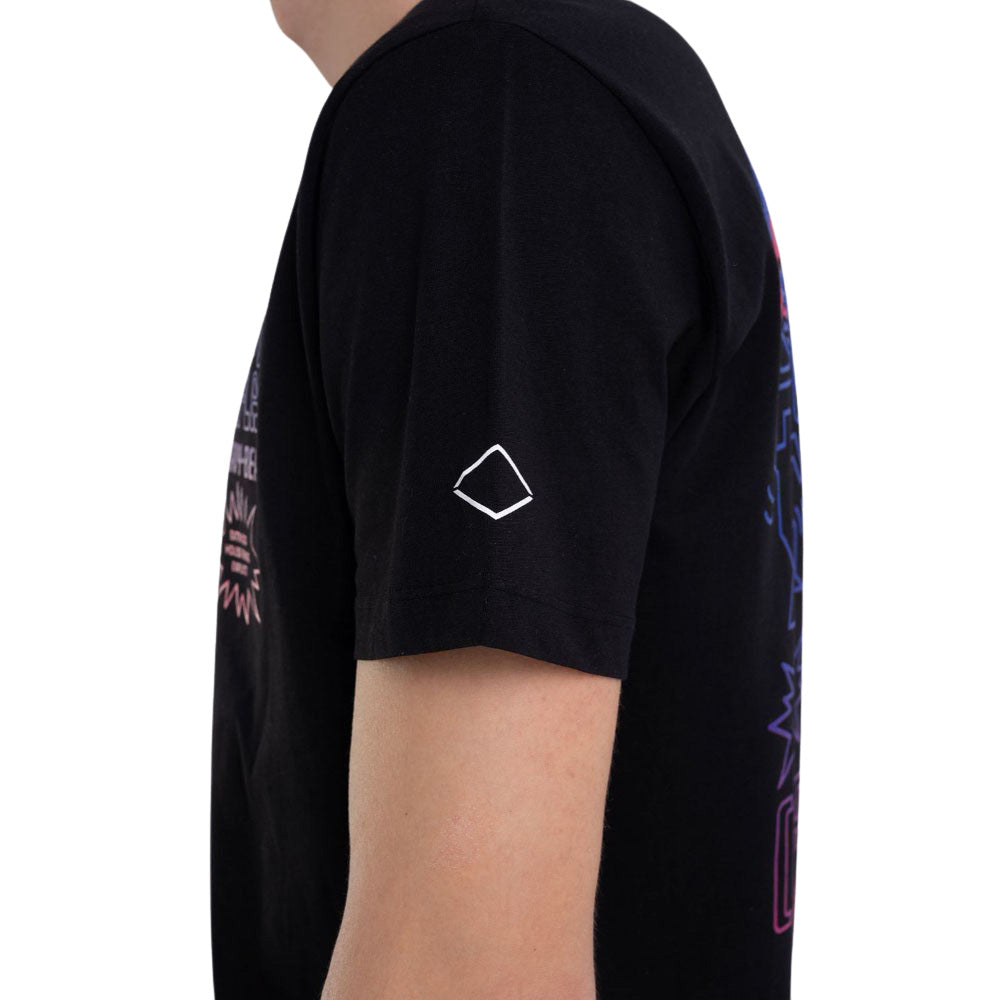 Jersey T-shirt With Fluo Print