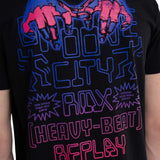 Jersey T-shirt With Fluo Print