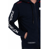 Full Zipper Sweatshirt With Print