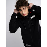 Full Zipper Sweatshirt With Print