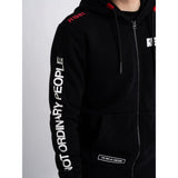 Full Zipper Sweatshirt With Print