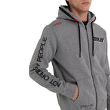 Full Zipper Sweatshirt With Print