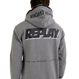 Full Zipper Sweatshirt With Print
