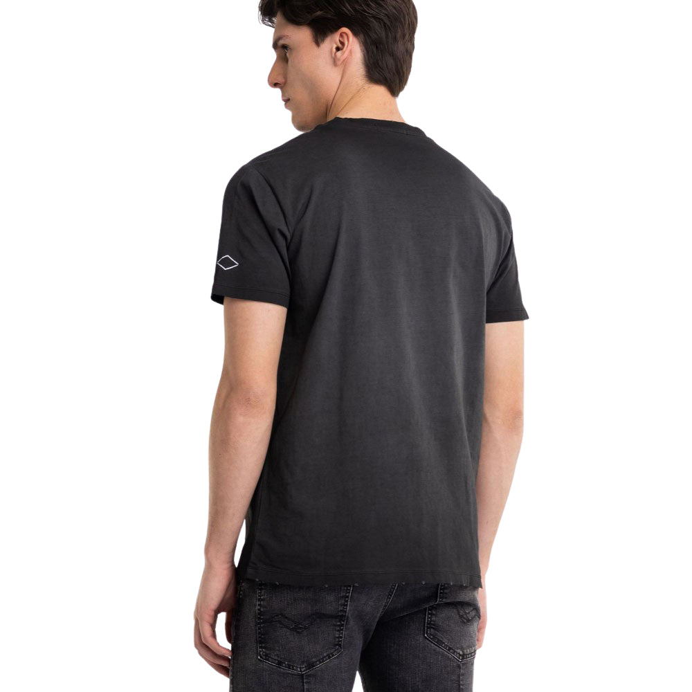 Used-effect T-shirt With Print