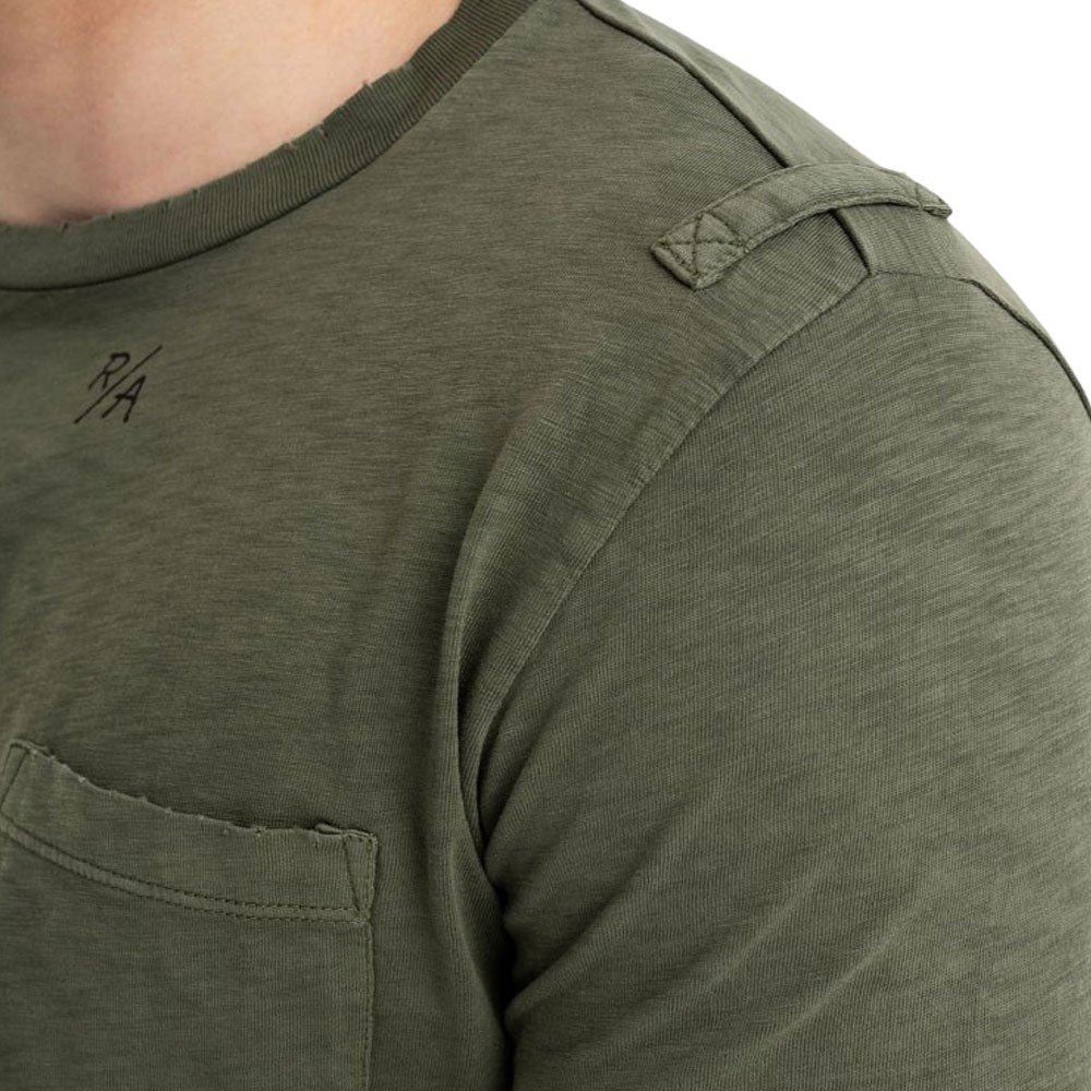 Slub Jersey T-shirt With Embroidery