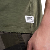 Slub Jersey T-shirt With Embroidery