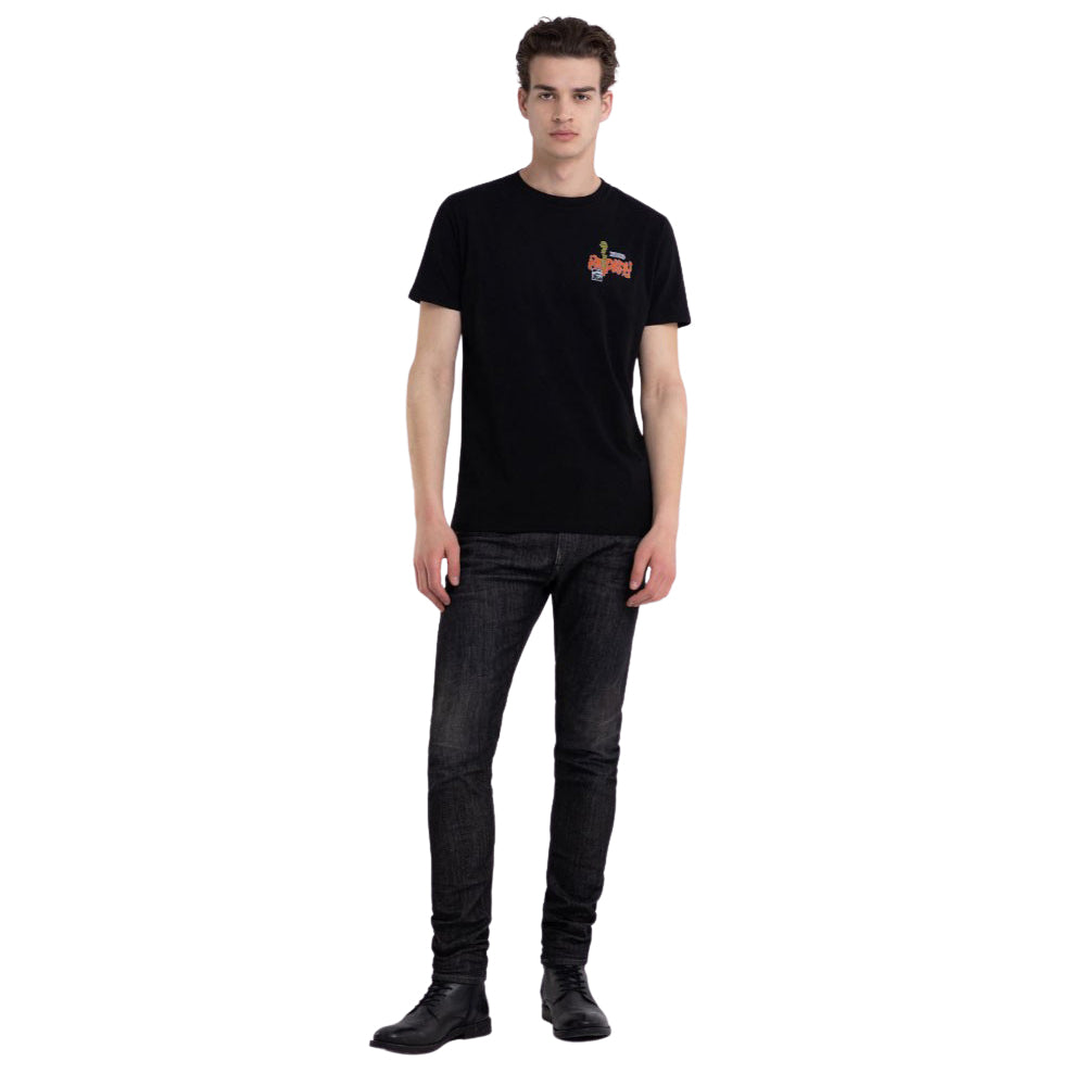 Jersey T-shirt With Graphic Print