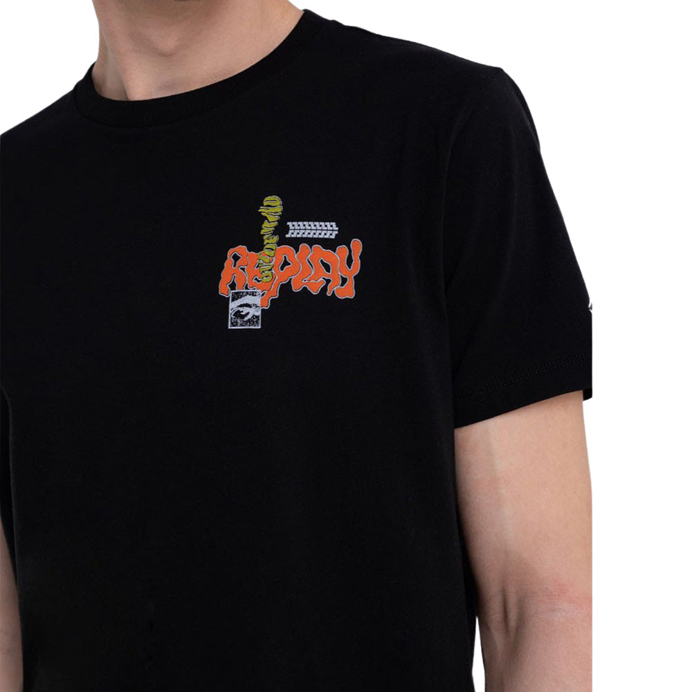 Jersey T-shirt With Graphic Print