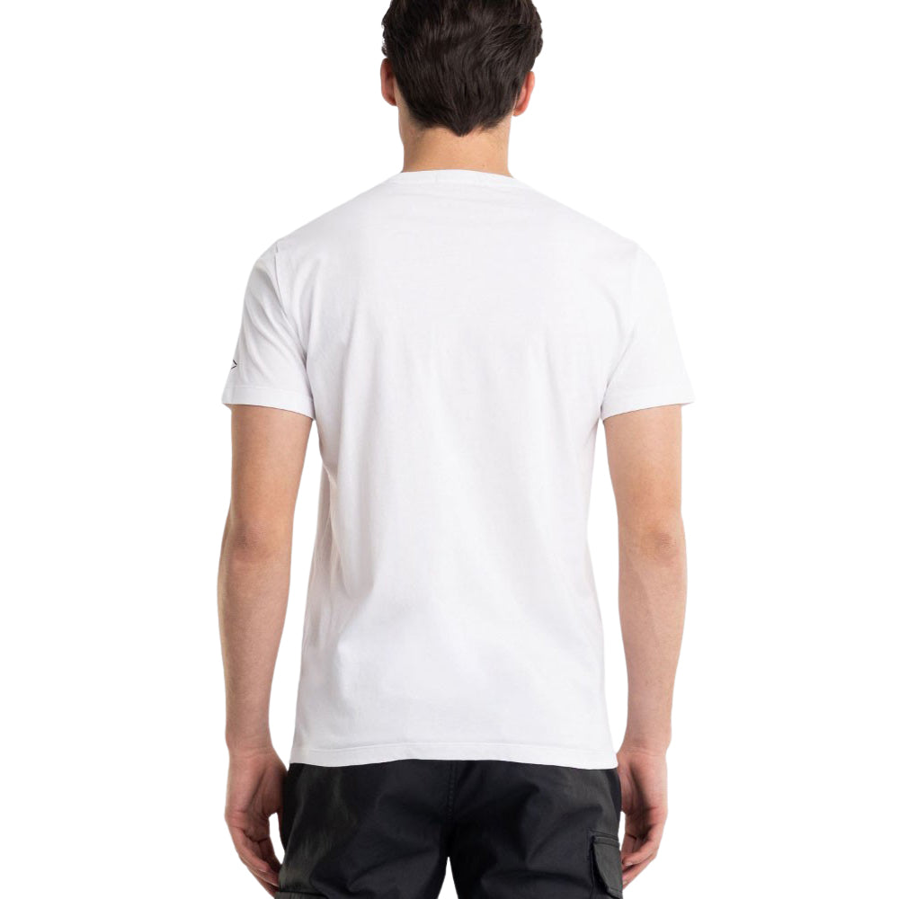 Jersey T-shirt With Biker Print