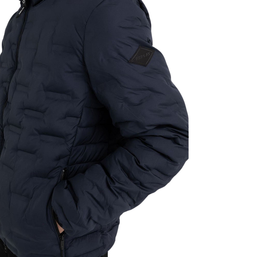 Recycled Short Jacket with Hood