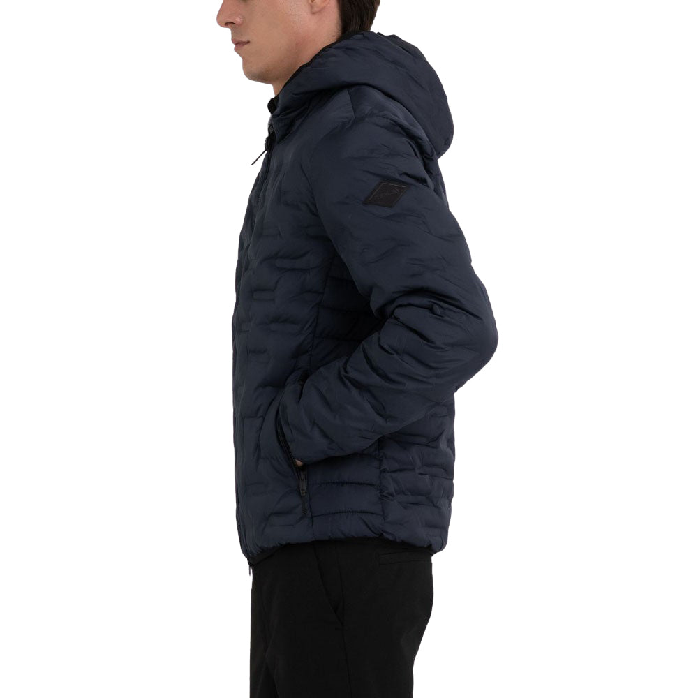 Recycled Short Jacket with Hood
