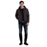 Recycled Short Jacket with Hood