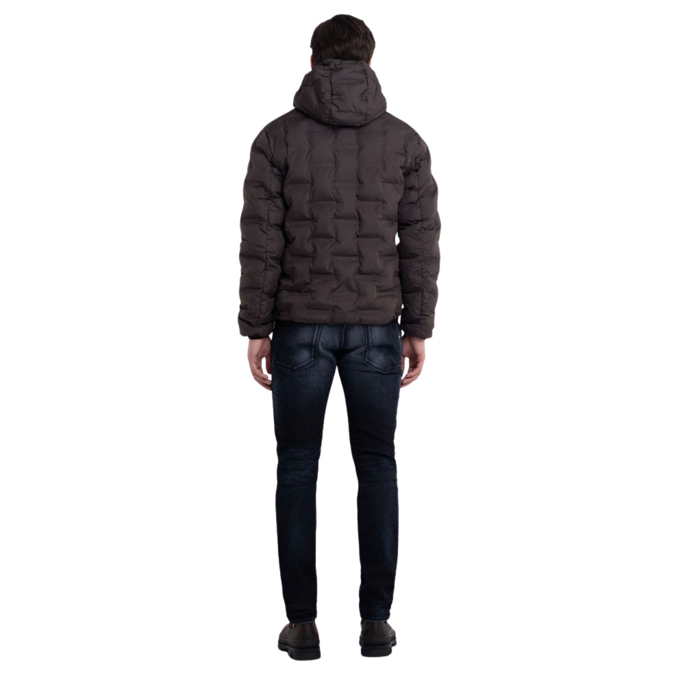 Recycled Short Jacket with Hood