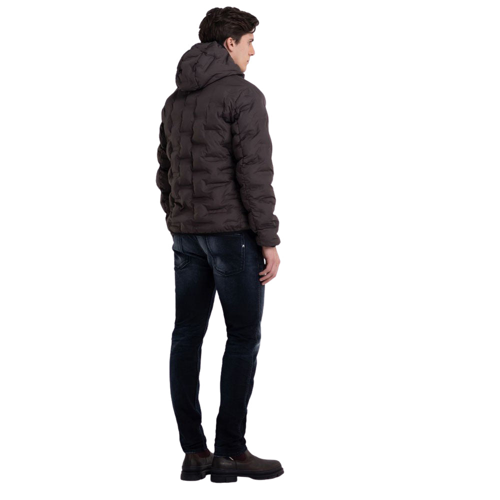 Recycled Short Jacket with Hood