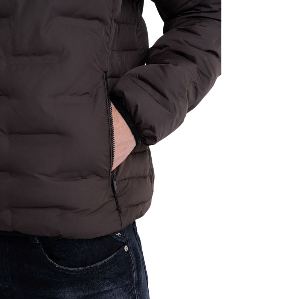 Recycled Short Jacket with Hood