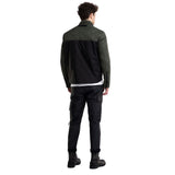 Short Jacket in Recycled Nylon and Cotton