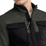 Short Jacket in Recycled Nylon and Cotton