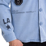 Replay Men's Army Shirt with Appliques