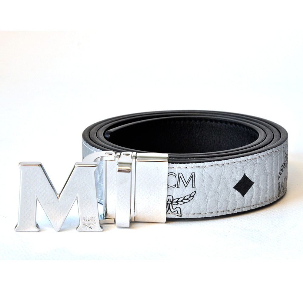Silver Womens Mcm Belt MCM Belt Women