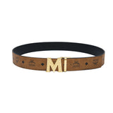 MCM Belt Cognac One Size