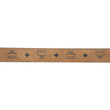 MCM Claus Reversible Flat M Belt Cognac Shiny Gold 1.5 X 51.2 X 0.0 Inches