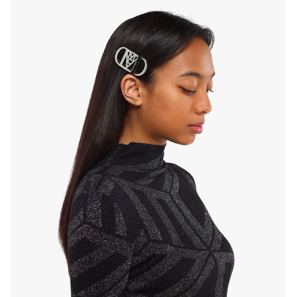 MCM Women's Metal hair pin with logo motif | Accessories | departure-to-desk | GCC | Hair Accessories | Tools & Accessories | Women | Womens | Womens Fashion