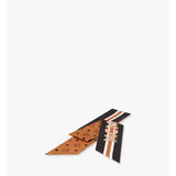 MCM Monogram Print Petite Silk Scarf