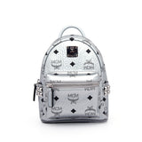 MCM Backpack Berlin Silver