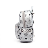 MCM Backpack Berlin Silver