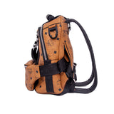 MCM Jemison 2 In 1 Backpack In Visetos - Blue Salon
