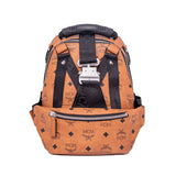 MCM Jemison 2 In 1 Backpack In Visetos - Blue Salon