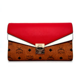 MCM Bag Cognac & Red - Medium