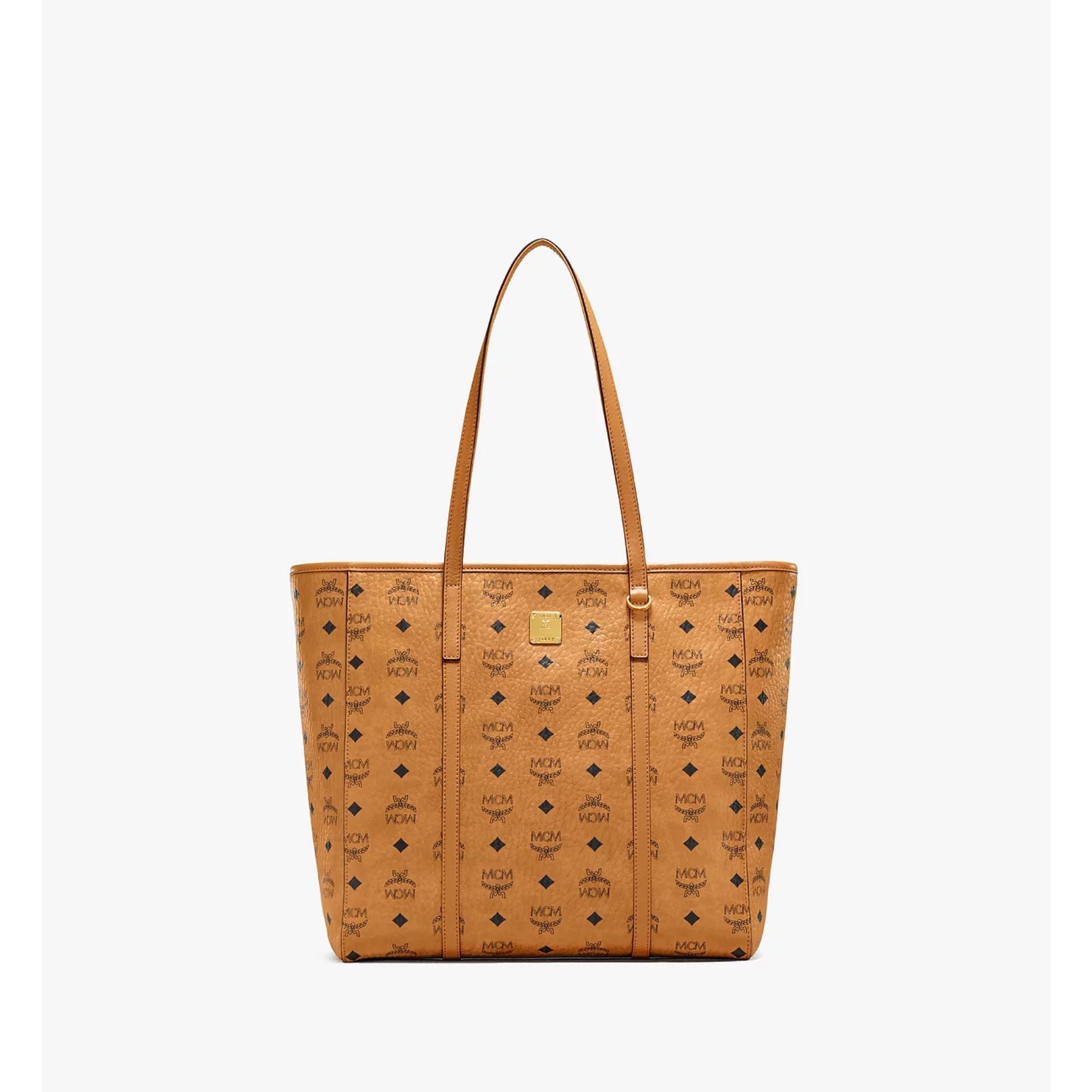 MCM Toni Top-Zip Shopper in Visetos MCM Toni Top-Zip Shopper in Visetos