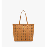 MCM Toni Top-Zip Shopper in Visetos