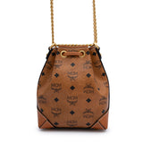MCM Soft Berlin Drawstring Bag in Visetos