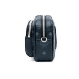 MCM Klara Visetos Crossbody Bag Black  X-Mini