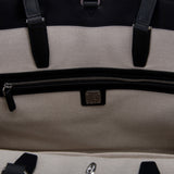 MCM Vintage Jacquard Tote Bag Grey  Large