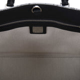 MCM Vintage Monogram Jacquard Tote Bag Grey  Small