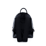 MCM Vintage Monogram Jacquard Backpack Bag Grey  Mini