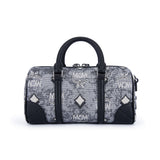 MCM Aren Boston Bag in Vintage Monogram Jacquard