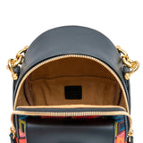 MCM Cubic Logo Jacquard Backpack Bag Multi  X-Mini