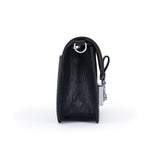 MCM Gretl Visetos Leather Crossbody Bag Black  Mini